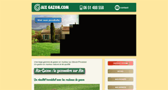 Desktop Screenshot of aix-gazon.com