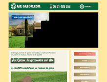 Tablet Screenshot of aix-gazon.com